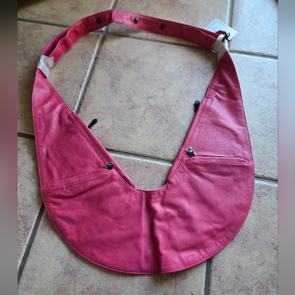 Sash Pink Leather Egypt Collection 2024